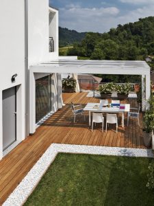 Copertura per terrazzo